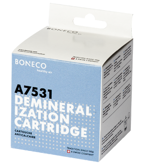 Demineralisation cartridge A7531 - packaging